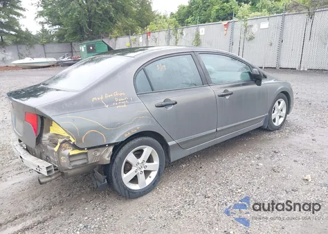 2008 Honda Civic Ex from USA, damaged, VIN 2HGFA16828H506366